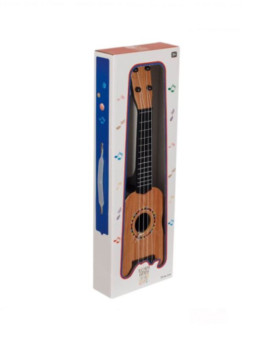 Chitara Clasica Bej cu Corzi din Plastic 53cm [2]