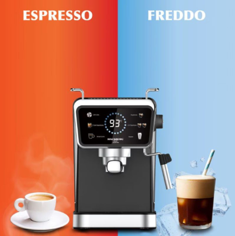 Espressor 2 în 1 HB-3730IN, Cald și Rece, 20 bari, 1350 W, 1,5 L [7]