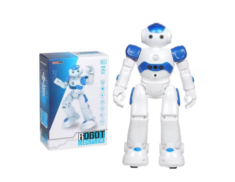 Jucarii - Robot inteligent, cu telecomanda, alb