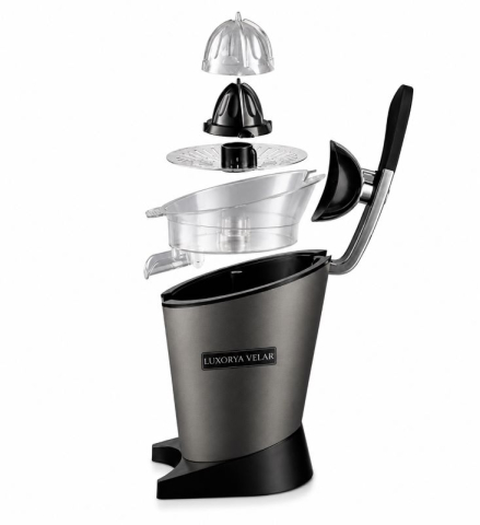 Storcător Electric de Citrice LUXORYA VELAR™ KM-6739 – 300W, Sita Anti-Pulpă, Sistem Anti-Picurare si un Blender Portabil CADOU [3]