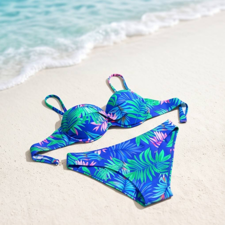 Costum de Baie Exotic – Imprimeu Tropical [3]