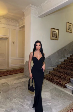 Rochii - Rochie Neagra Eleganta cu Spate Decoltat