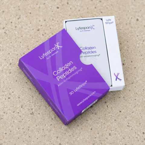 Longevity & Frumusețe - Collagen Peptides LyfeStrips™ — LyfespanX
