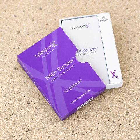 Longevity & Frumusețe - NAD+ Booster LyfeStrips™ — LyfespanX