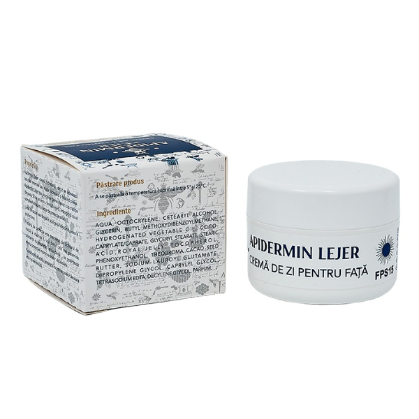 Apidermin Crema Lejera Hidratanta de Zi, 50 ml - Complex Apicol [4]