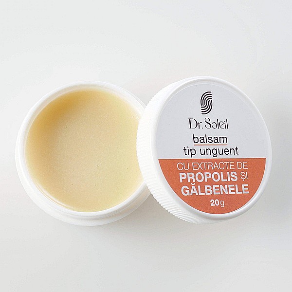 Balsam Tip Unguent cu Extracte de Propolis Si Galbenele, 20 gr - Dr. Soleil [2]