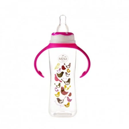 Biberon cu manere, 250 ml - Minut Baby [2]