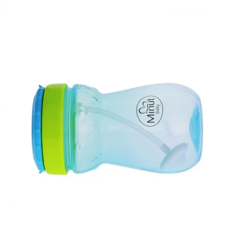 Cana Anticurgere Cu Pai Mobil, 360 ml, +6 luni - Minut Baby [2]