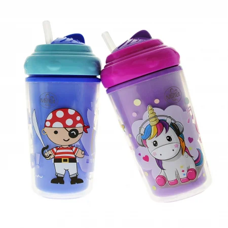 Cana termos cu pai si capac, 240 ml (+6 luni) - Minut Baby [3]