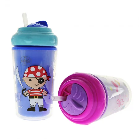 Cana termos cu pai si capac, 240 ml (+6 luni) - Minut Baby [2]