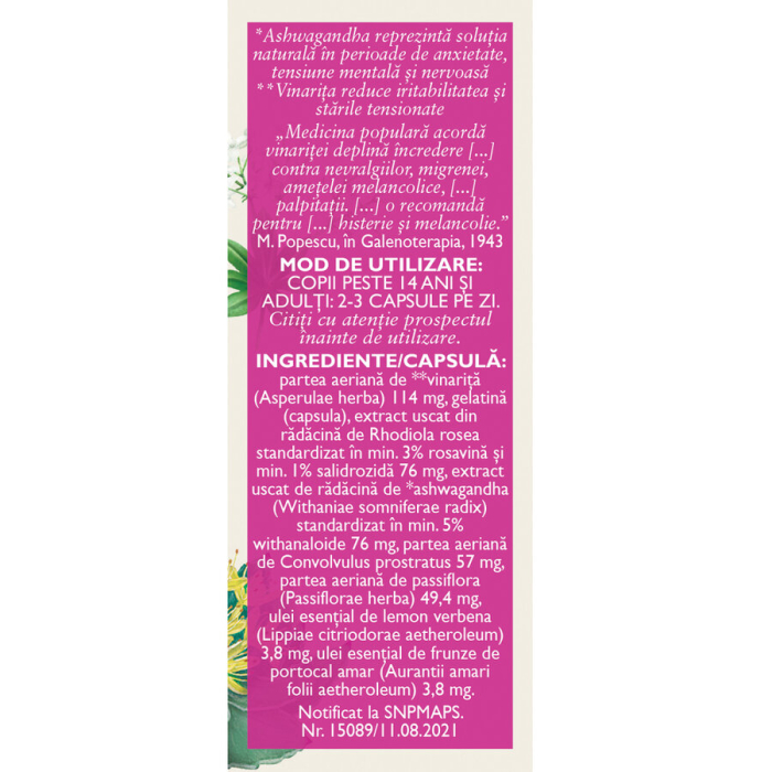 Distonoplant Forte N171, 60 capsule, Fares [3]