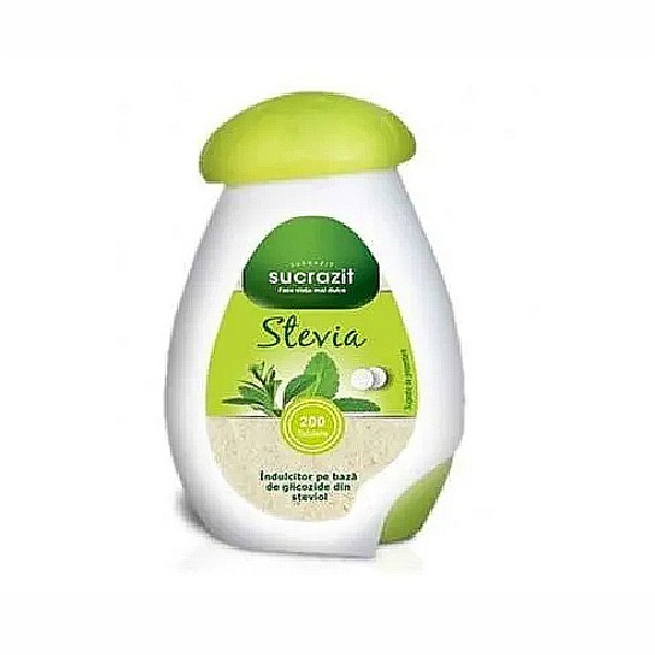 Indulcitor Sucrazit stevia, 200 tablete - Biscol [2]