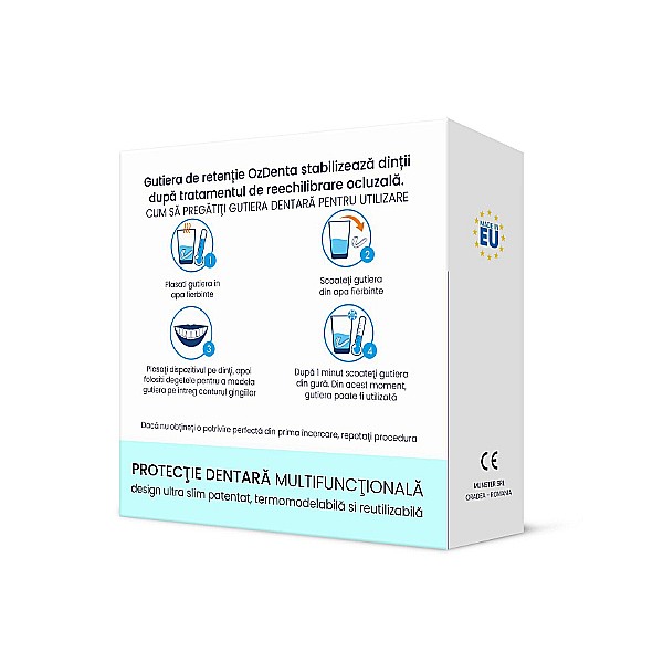 Gutiera De Retentie Pentru Stabilizare Dinti, 2 Bucati - Oz Denta [2]