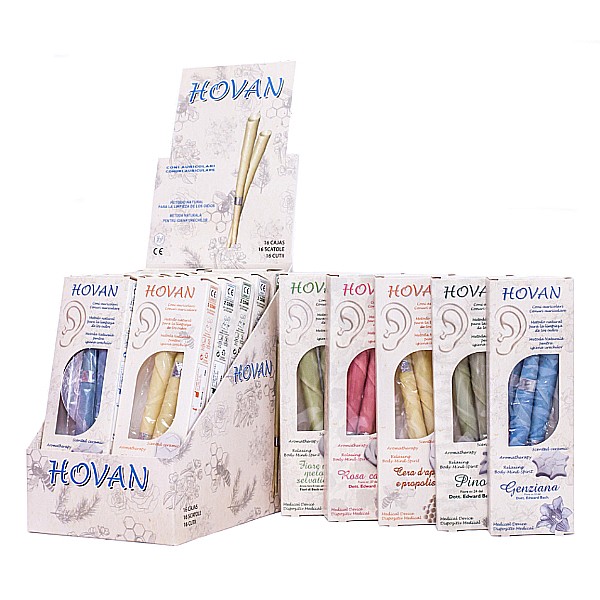 Conuri pentru urechi cu trandafir, 2 bucati - Hovan [4]