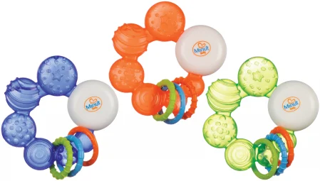 Inel dentitie cu jucarie - Minut Baby [2]