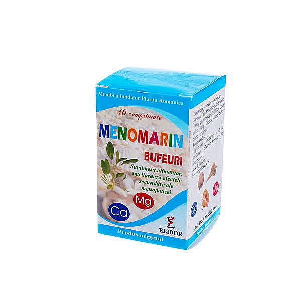 Menomarin Bufeuri, 40 comprimate - Elidor [2]