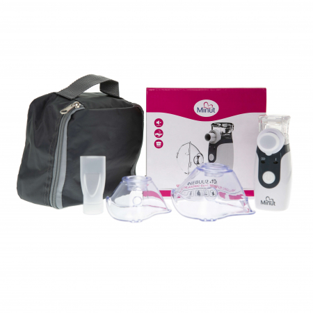 Nebulizator Ultrasonic Cu Membrana Mesh, Cu Baterii - Minut [5]