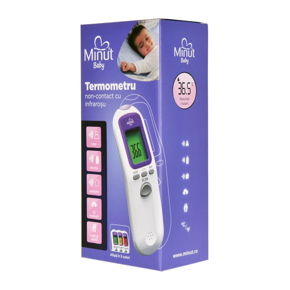 Termometru Digital Cu Infrarosu Non-contact - Minut Baby [2]