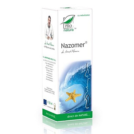 Solutii Nazale - Nazomer cu nebulizator, 50 ml - Pro Natura