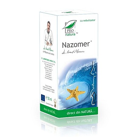 Solutii Nazale - Nazomer cu nebulizator, 30 ml - Pro Natura