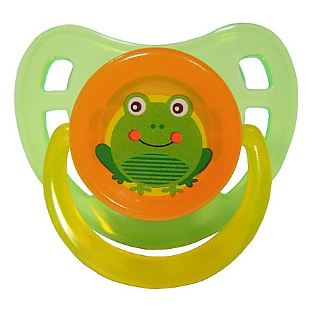 Hranire si Alaptare - Suzeta silicon pictata fete animale (+6 luni) RO315 - Primii Pasi