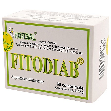 Metabolism - Fitodiab, 60 comprimate - Hofigal