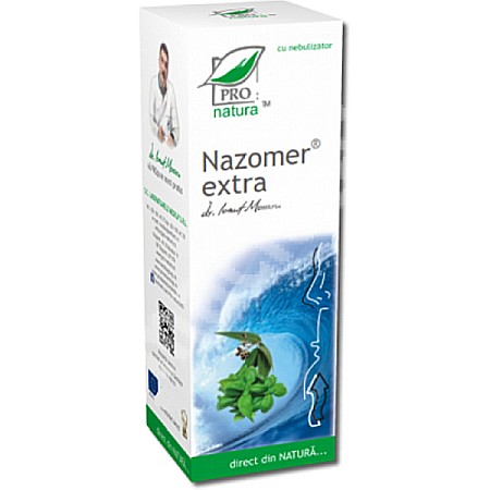 Solutii Nazale - Nazomer Extra cu nebulizator, 30 ml - Pro Natura