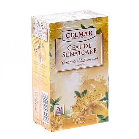 Ceaiuri - Ceai de sunatoare, 20 plicuri - Celmar