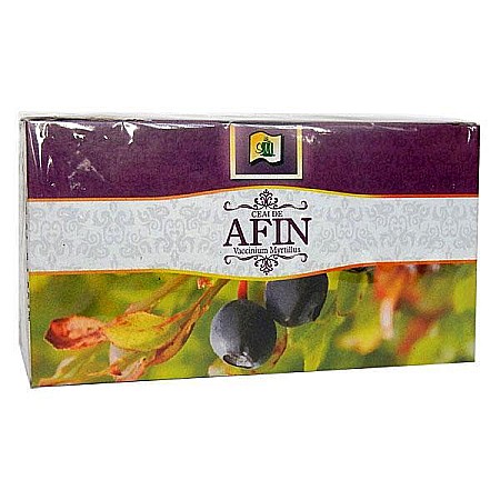 Ceaiuri - Ceai Afin Frunze, 1.5 g 20 pliculete - Stefmar
