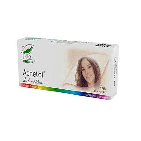 Metabolism - Acnetol, 30 capsule - Pro Natura