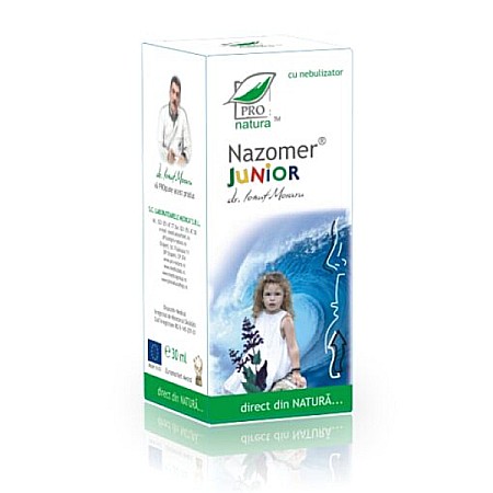 Solutii Nazale - Nazomer Junior, 30 ml - Pro Natura