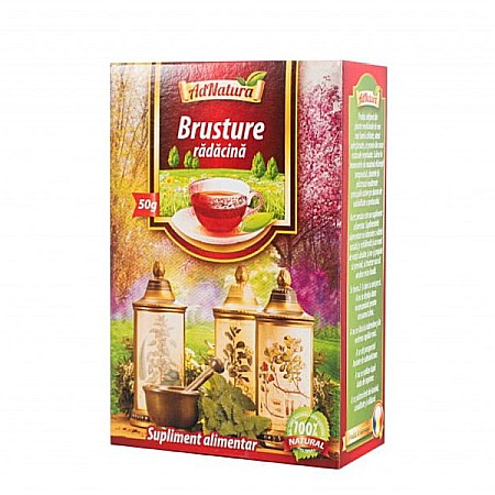 Dieta si Wellness - Ceai brusture radacina, 50 g - AdNatura