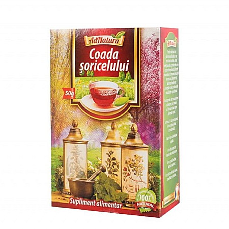 Ceaiuri - Ceai coada soricelului, 50 g - AdNatura