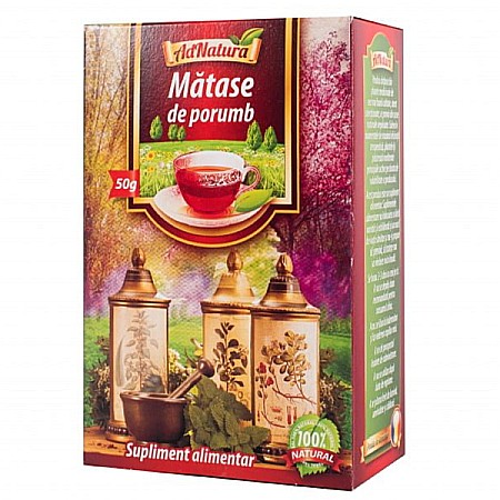 Ceaiuri - Ceai matase porumb, 50 g - AdNatura