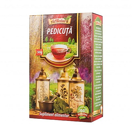 Ceaiuri - Ceai pedicuta, 50 g - AdNatura