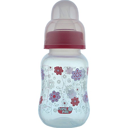 Puericultura Mica - Biberon decorat (+0-3 luni), 125 ml - RO141 - Primii Pasi