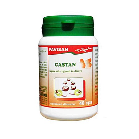 Circulatie - Castan, 40 capsule - Favisan