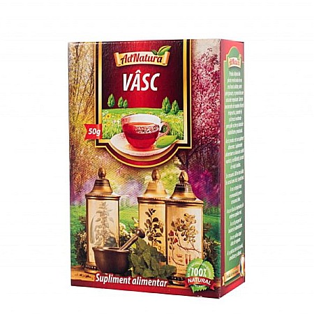 Dieta si Wellness - Ceai vasc, 50 g - AdNatura