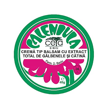 Hemoroizi - Unguent cu Extract Total de Galbenele si Catina, 40 g - Ceta Sibiu
