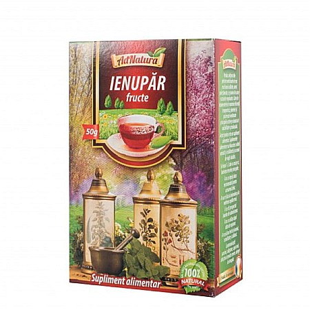Ceaiuri - Ceai ienupar fructe, 50 g - AdNatura