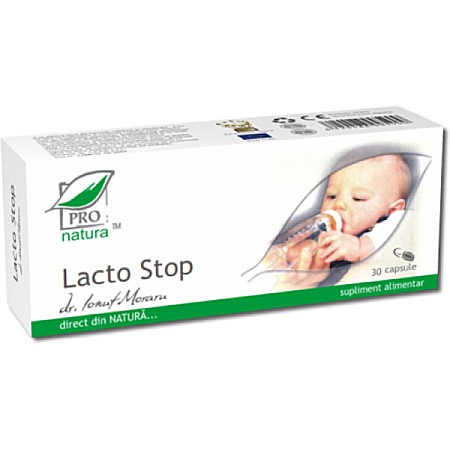 Alaptare - Lacto Stop, 30 capsule - Pro Natura