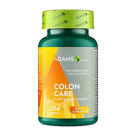 Digestie - Coloncare, 30 capsule - Adams