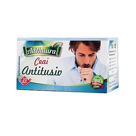 Ceaiuri - Ceai antitusiv, 1.5 g 20 pliculete - AdNatura