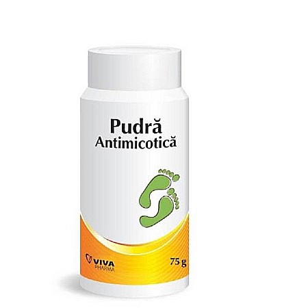 Tratamente pentru Picioare - Pudra antimicotica, 75 g - Vitalia