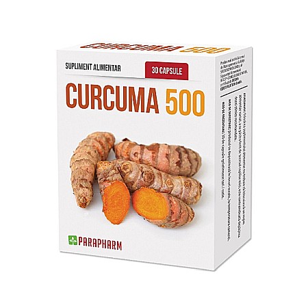 Imunitate - Curcuma 500, 30 capsule - Parapharm
