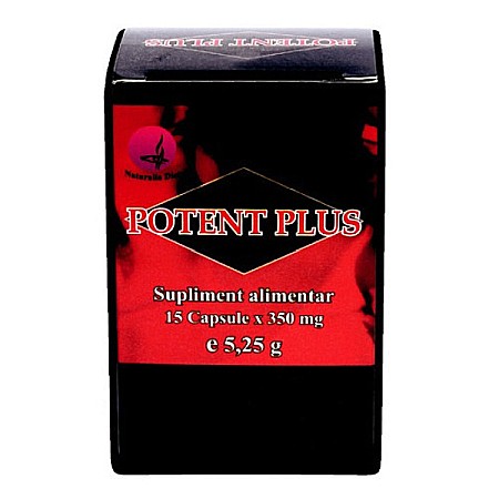 Viata Sexuala - Potent Plus, 350 mg, 15 capsule - China Naturalia