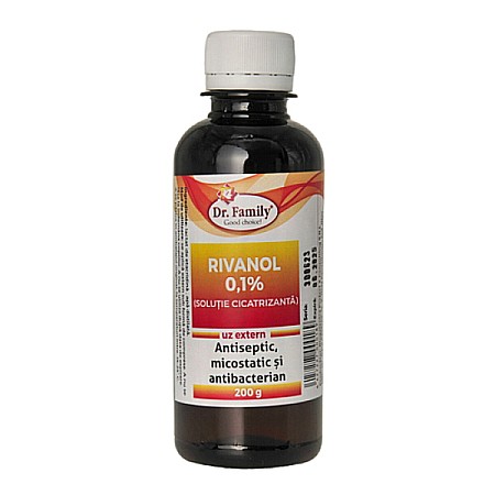 Dispozitive Medicale - Rivanol 0.1%, 200ml - Dr. Family