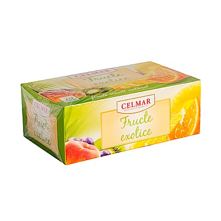 Ceaiuri - Ceai de fructe exotice, 20 plicuri, 40 g - Celmar