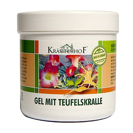 Creme pentru Picioare - Gel antiinflamator cu gheara diavolului, 250 ml - Krauterhof