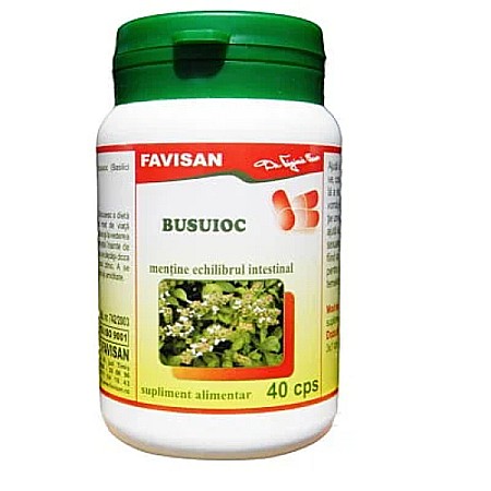 Digestie - Busuioc, 40 capsule - Favisan